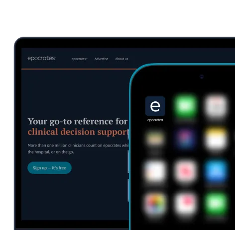Image representing epocrates mobile and online application
