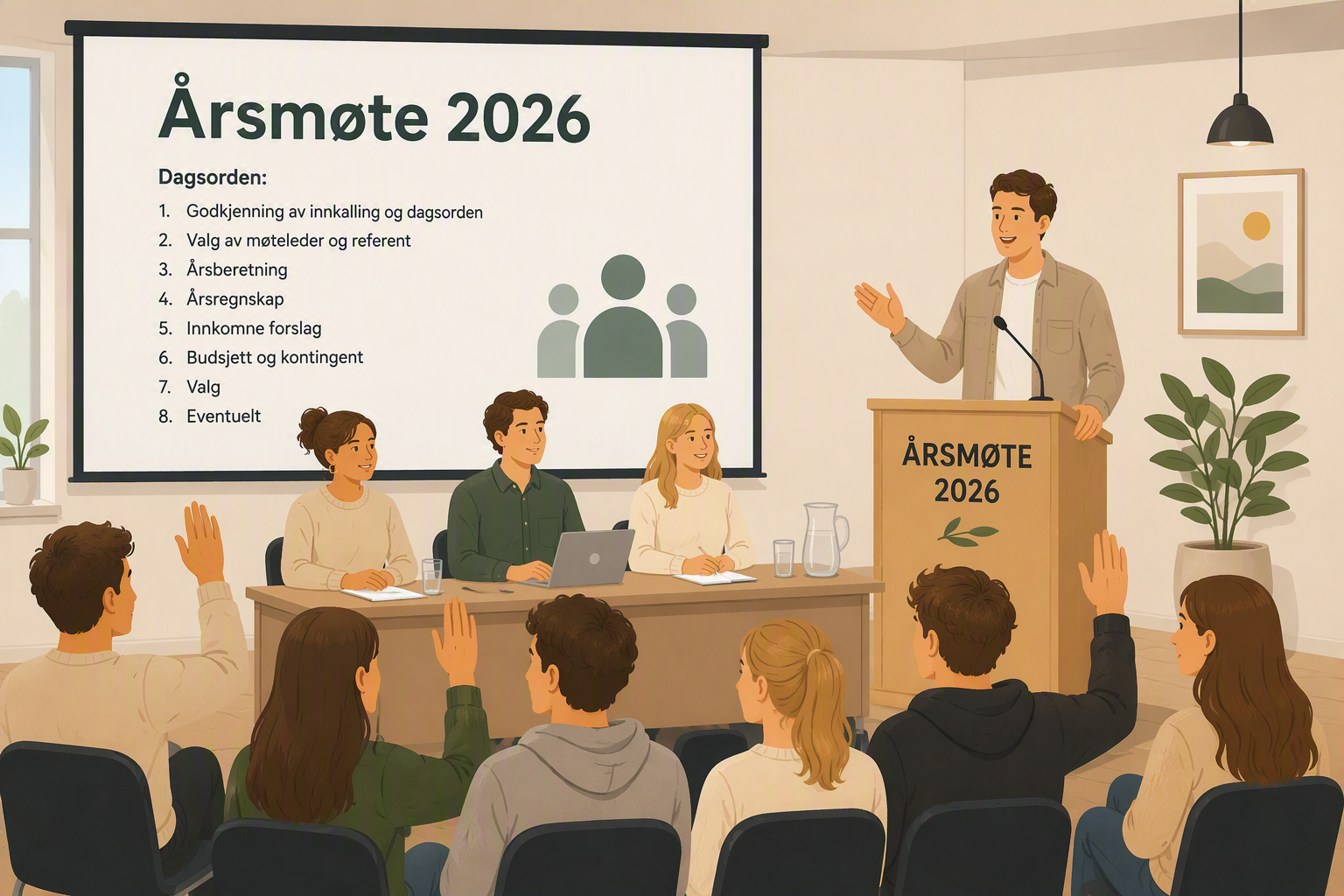 Referat fra UNOF Oslos årsmøte 2026