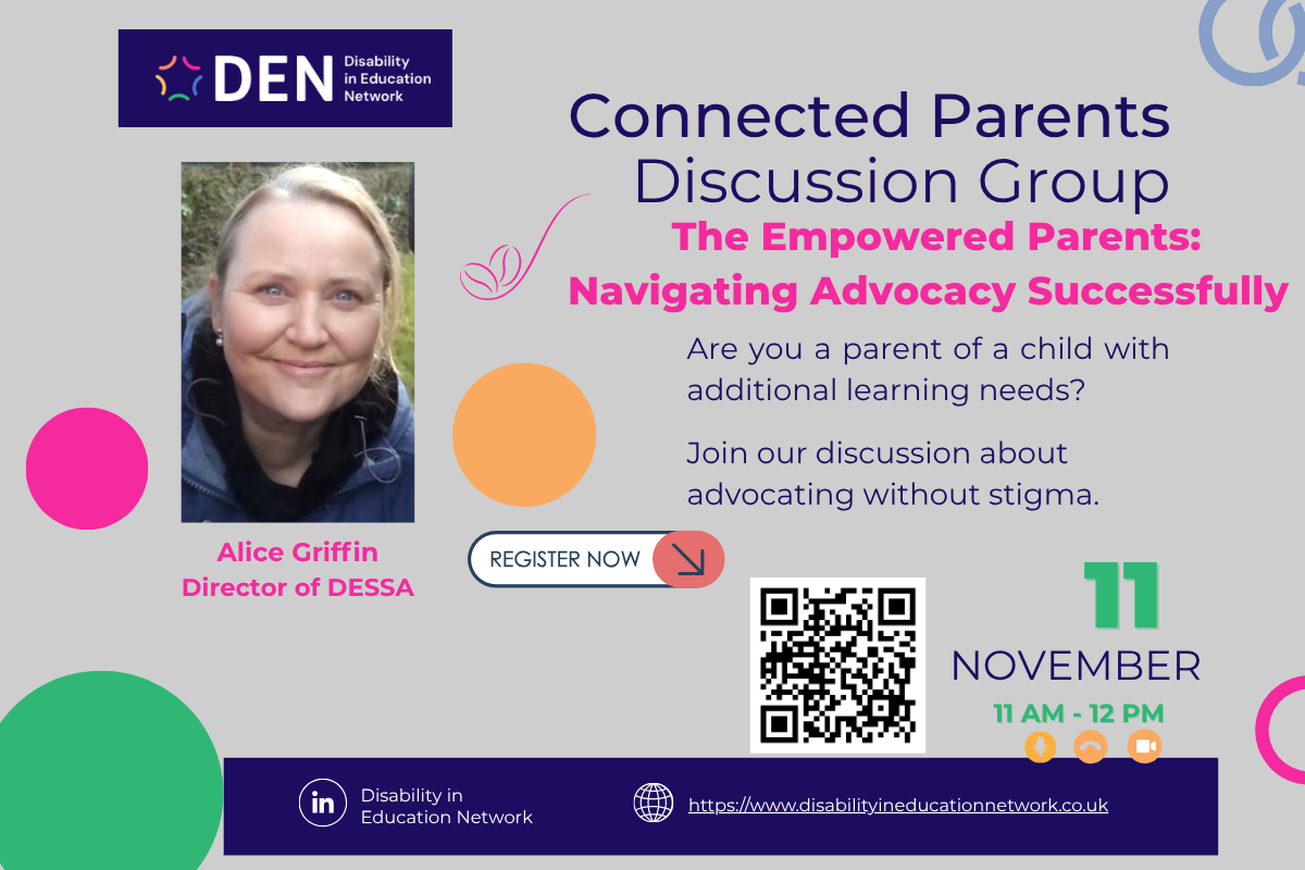 Connected Parents Discussion Group - The Empowered Parents: Navigating Advocacy Successfully Flyer