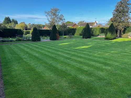 Lawn cut by Thorpes Lawns