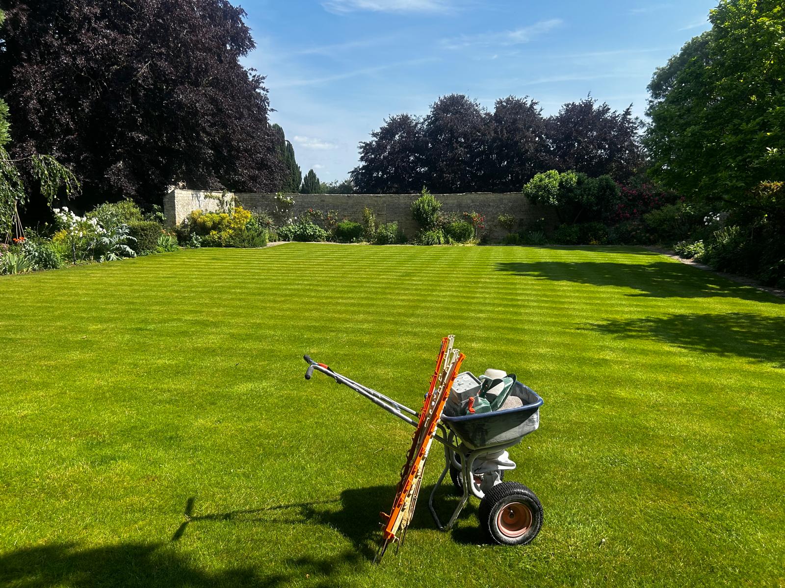 Lawn cut by Thorpes Lawns