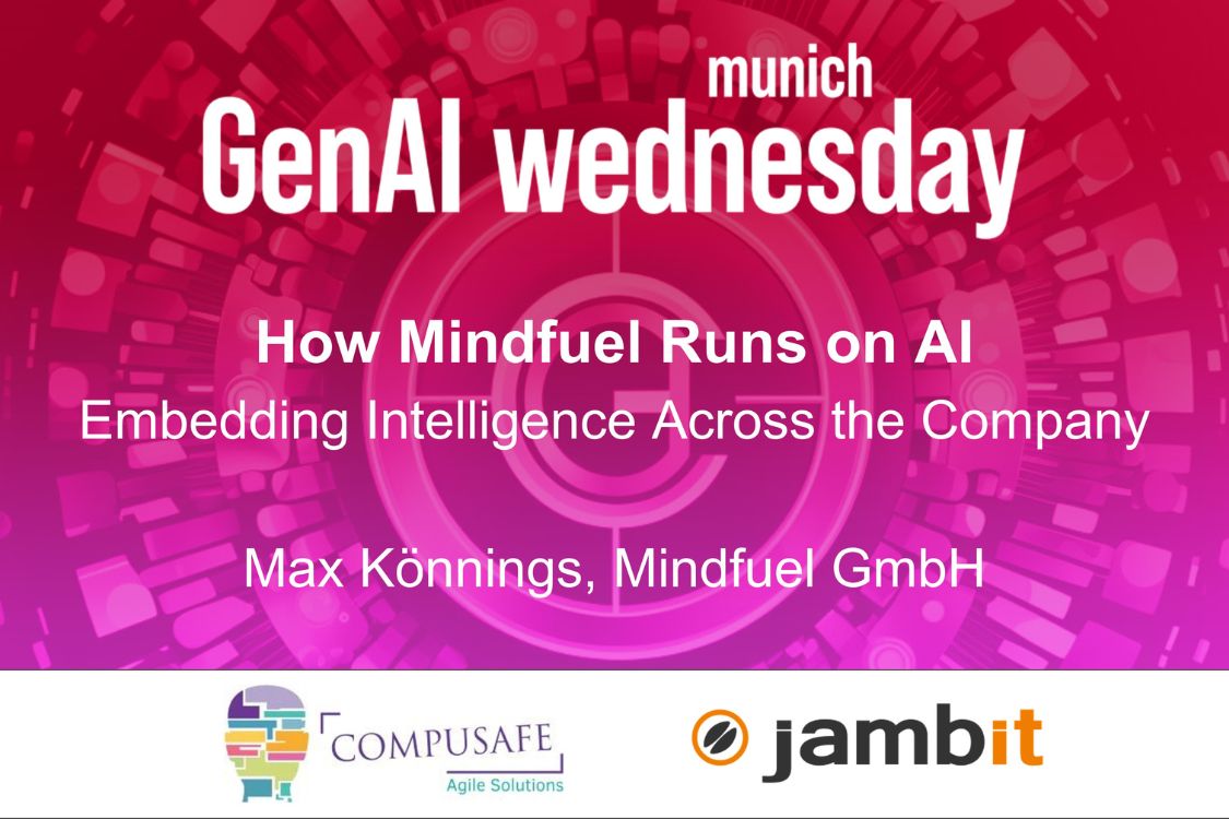 GenAI Wednesday Munich: Building an AI-First Company