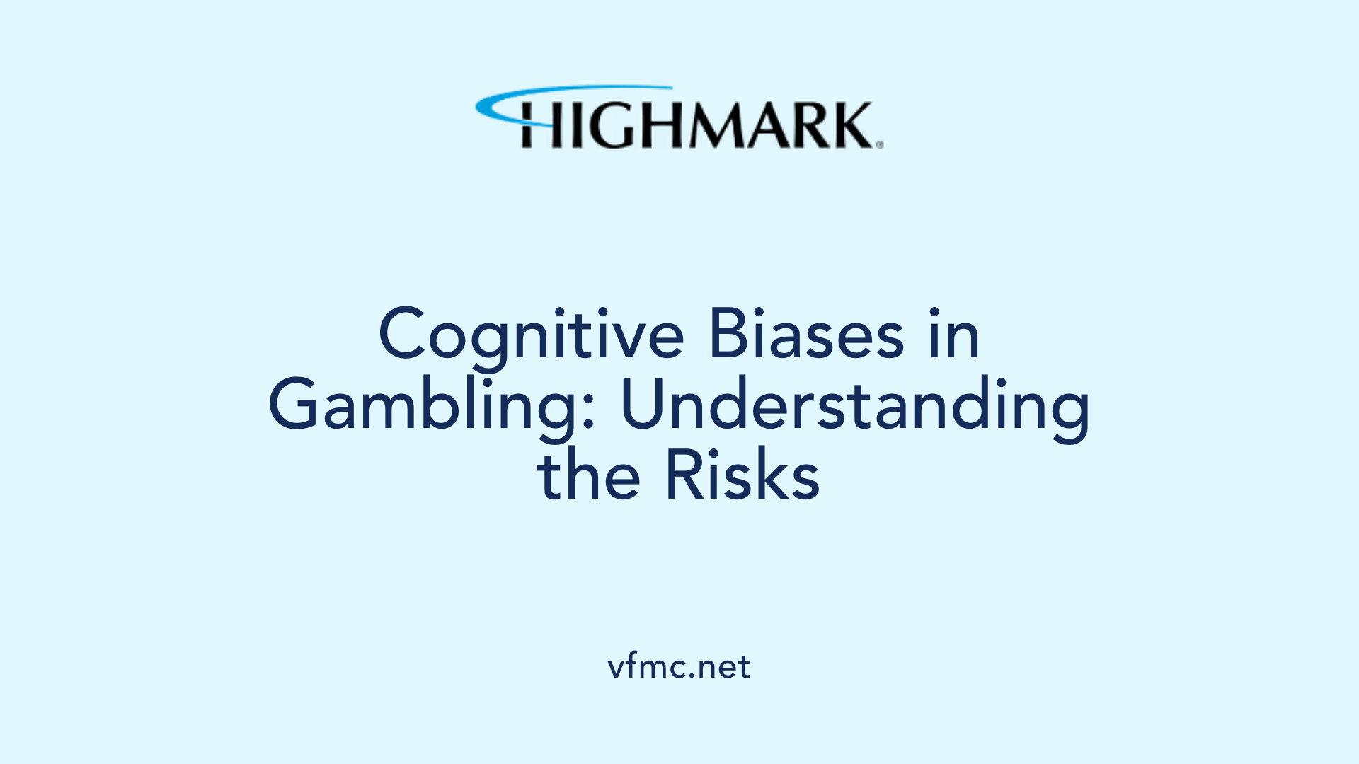 Cognitive Biases in Gambling: Understanding the Risks