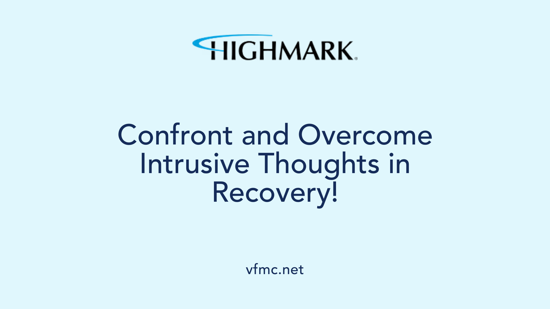 Confront and Overcome Intrusive Thoughts in Recovery!