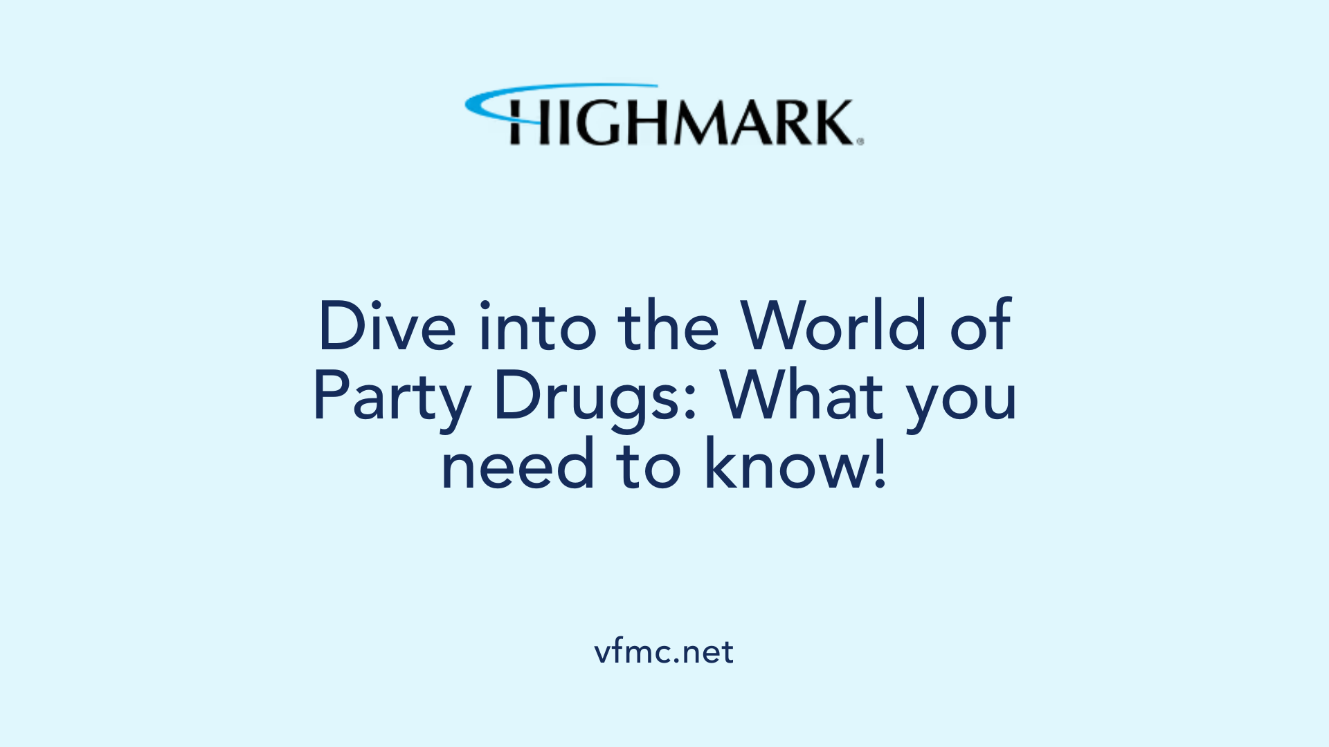 Dive into the World of Party Drugs: What you need to know!