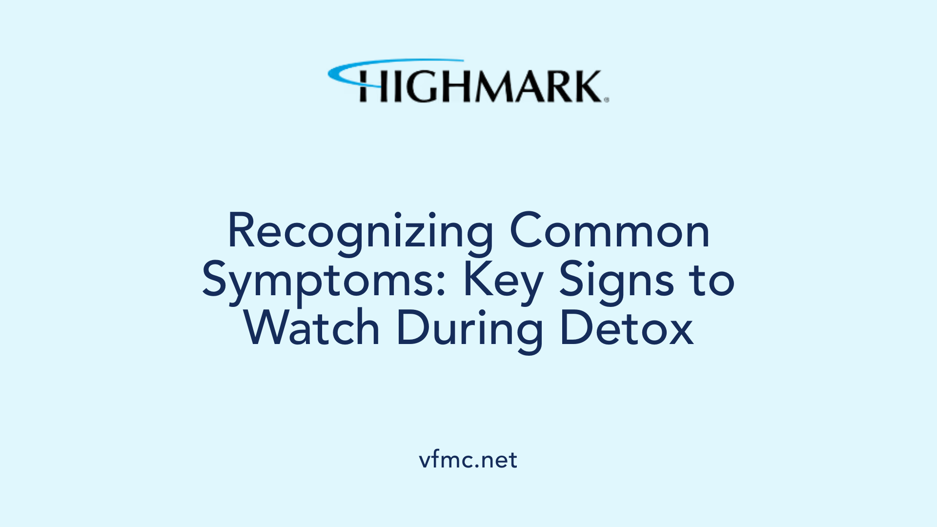 Recognizing Common Symptoms: Key Signs to Watch During Detox