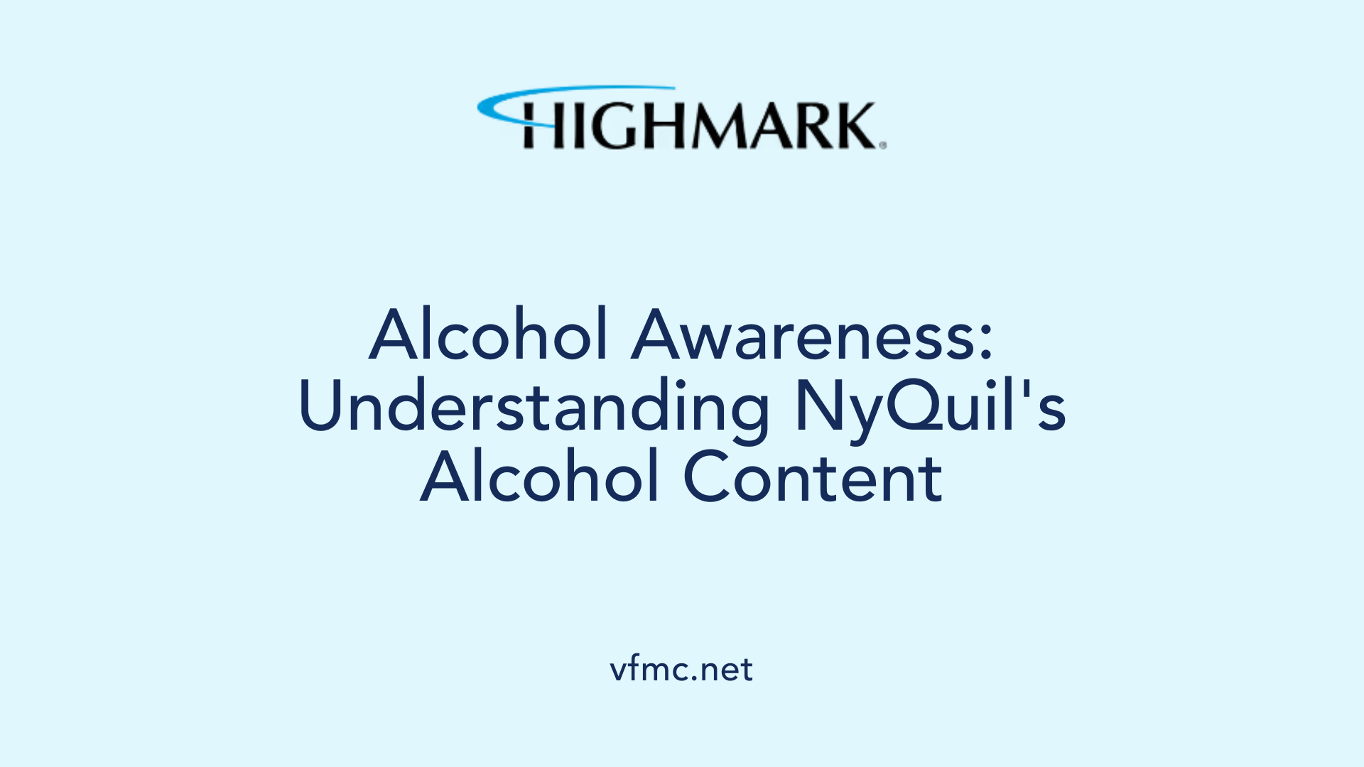 Alcohol Awareness: Understanding NyQuil's Alcohol Content