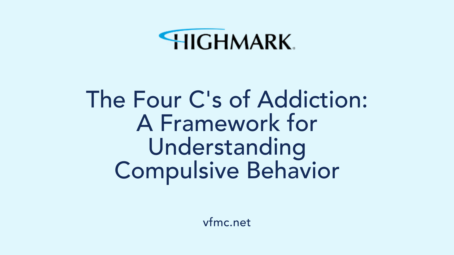 The Four C's of Addiction: A Framework for Understanding Compulsive Behavior