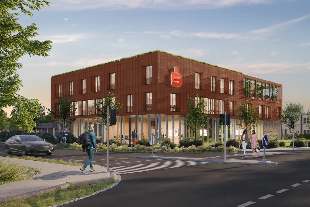 Kreissparkasse Herzogtum-Lauenburg Außenvisualisierung