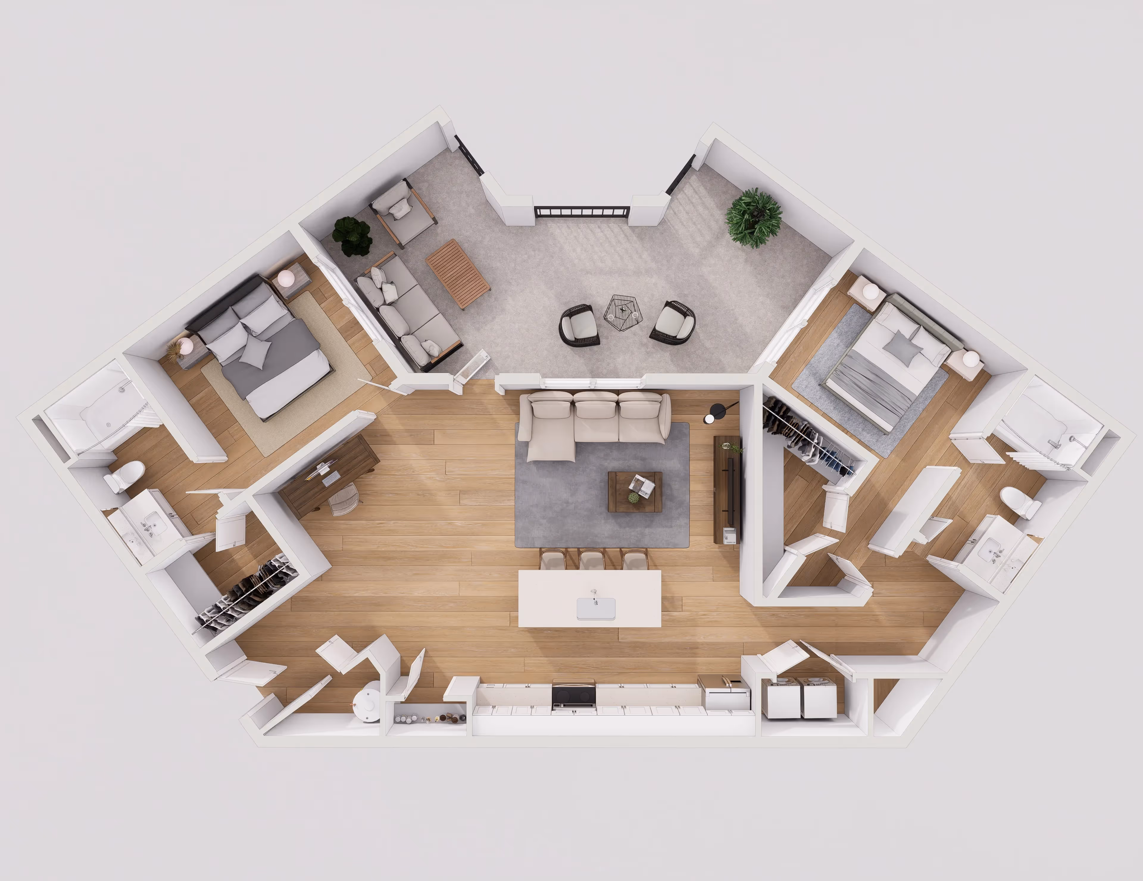 B3 Floor plan