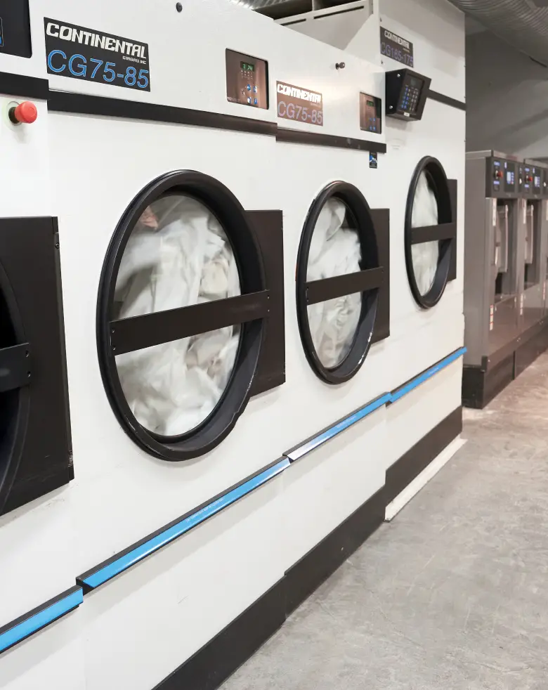 Image of 3 laundry machines