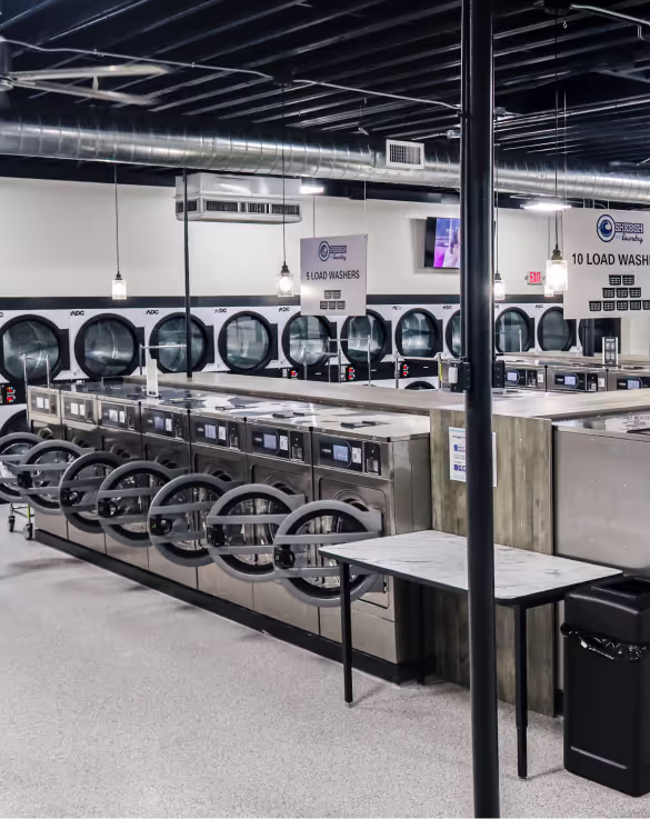 Image of a laundry machine