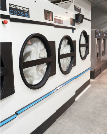 Image of 3 laundry machines