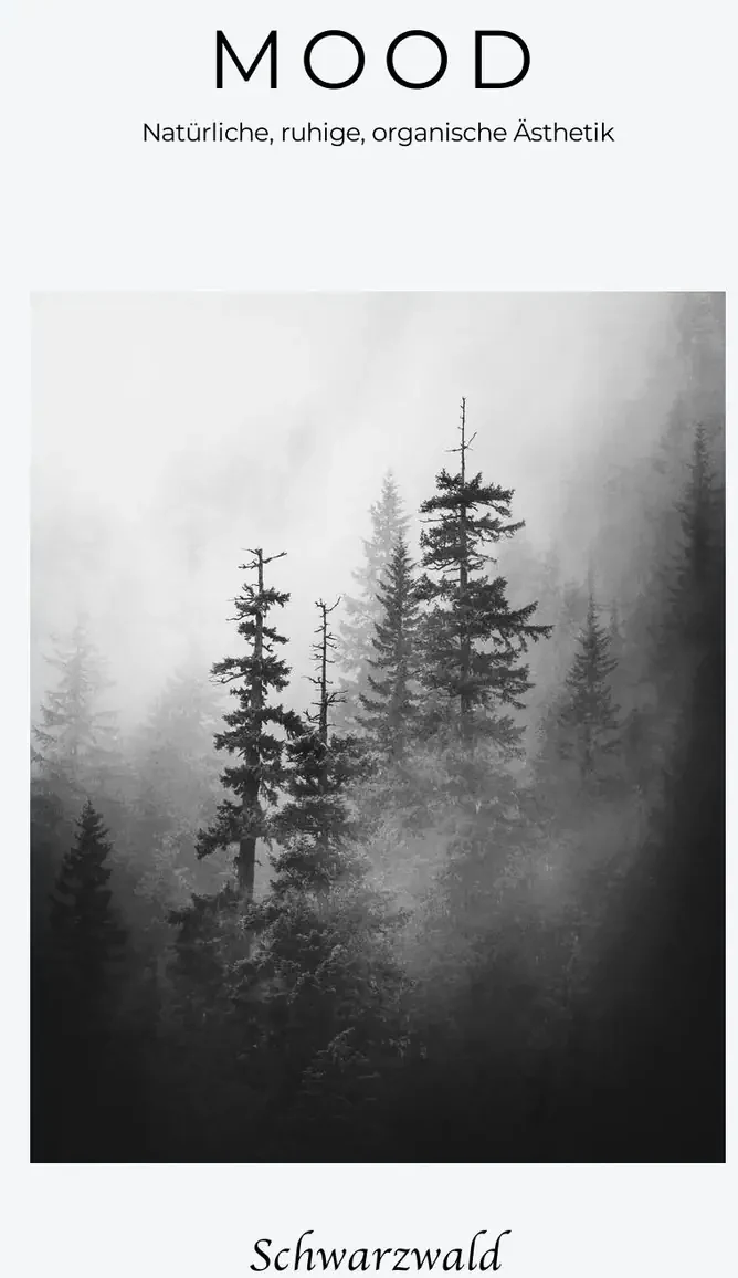 Ferienwohnungen im Schwarzwald – Moodboard · Inspiration