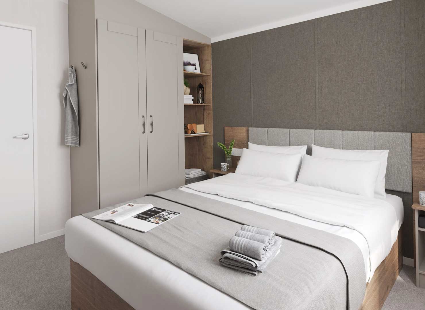 Double bedroom in the Swift Morlaix