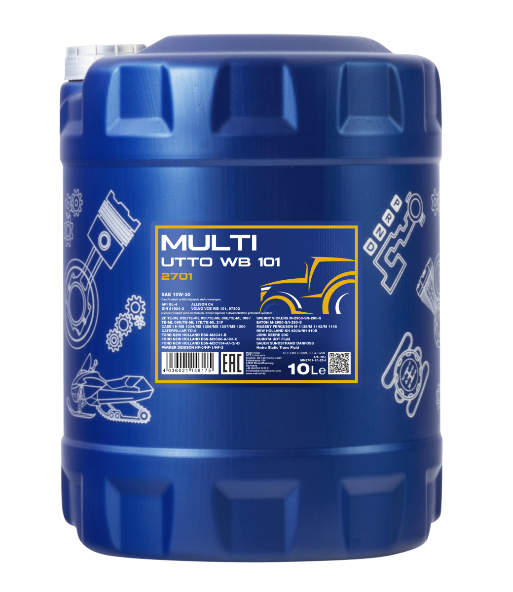 MANNOL Multi UTTO WB 101 — 2701 front packshot
