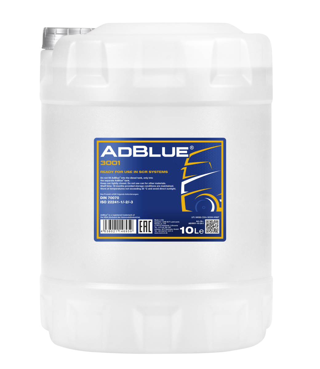 MANNOL AdBlue® — 3001 front packshot
