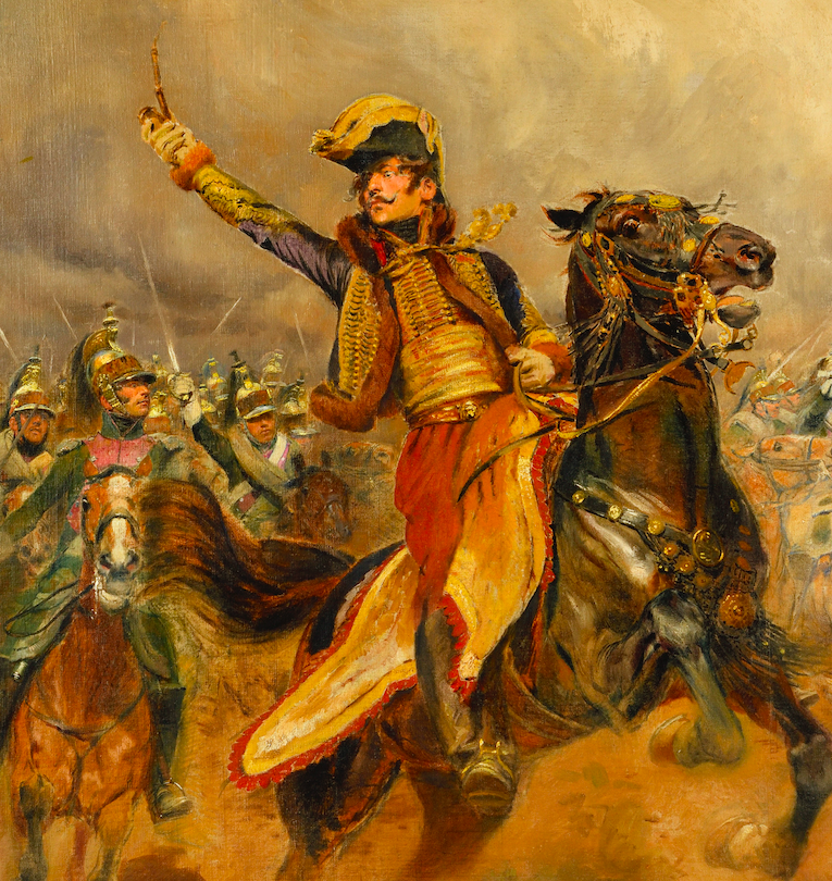 Le général Lasalle à Wagram par Edouard Detaille 