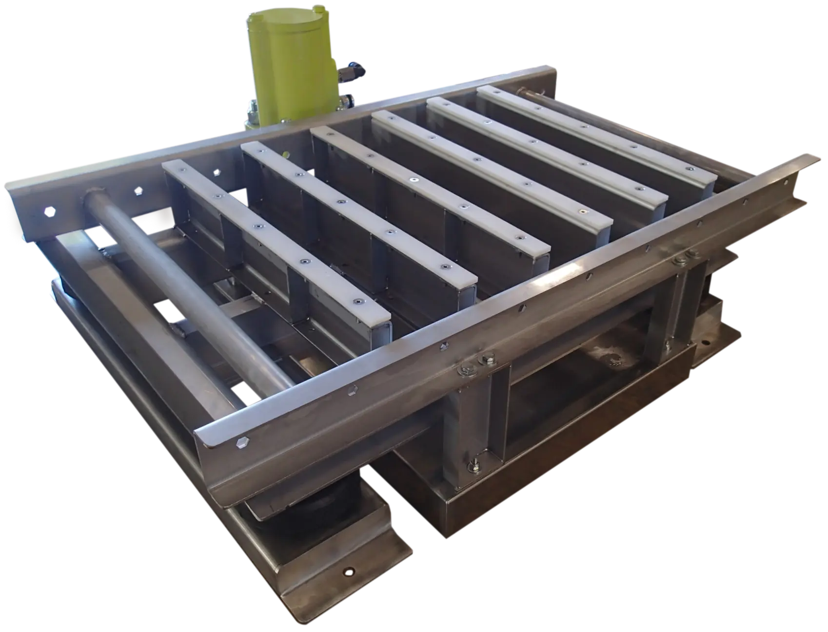 Grid Deck Vibratory Table Featuring Heavy-Duty Construction for Efficient Vibratory Compaction