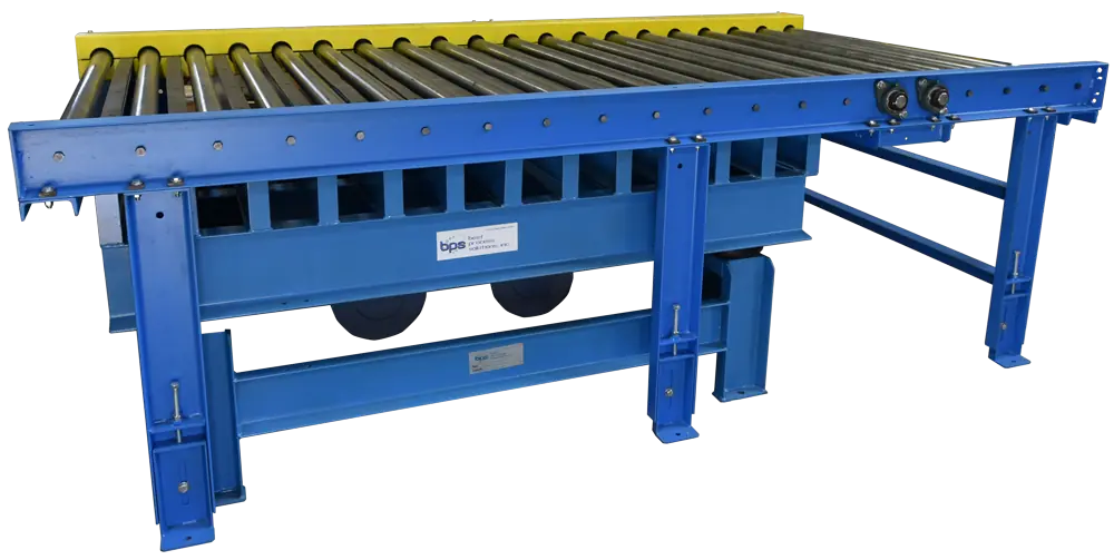 Grid Deck Vibratory Table with Integrated Conveyor System for Automated Material Handling
