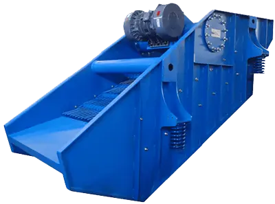 Vibratory Screeners Recycling Equipment with Sloped Deck and Heavy-Duty Coil Springs for High-Capacity Sorting