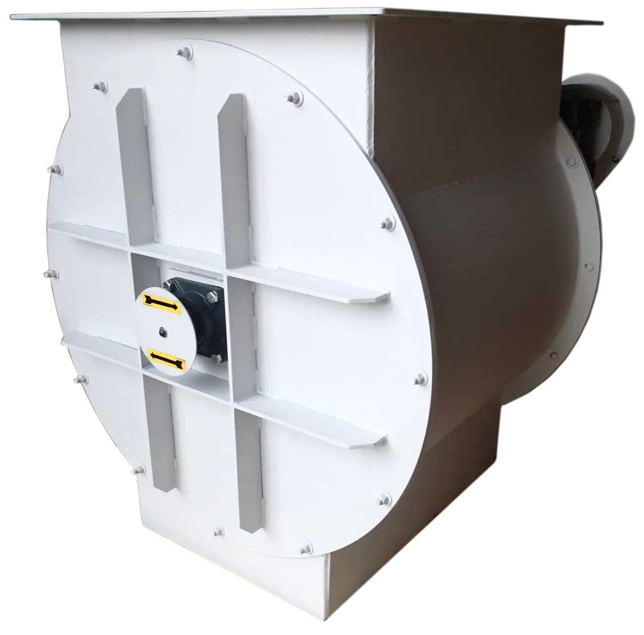 Air Systems industrial blower housing with reinforced steel design for heavy-duty airflow applications