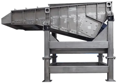 Rotary Electric Feeder in stainless steel for sanitary and corrosive material applications