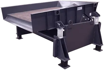 Rotary Electric Feeder with low-profile design and durable construction for heavy-duty bulk material handling