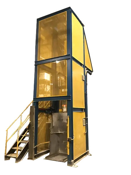 Drum Dumper heavy-duty hydraulic design for safe and efficient bulk material unloading