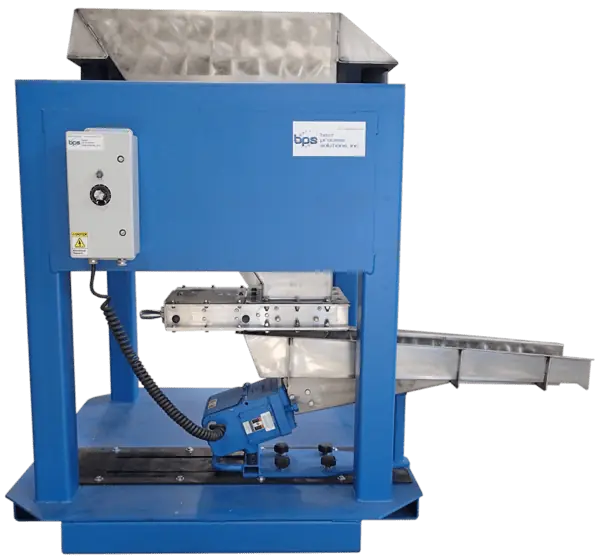 Electromagnetic Vibratory Feeder with stainless steel tray and precision controller for consistent material feed