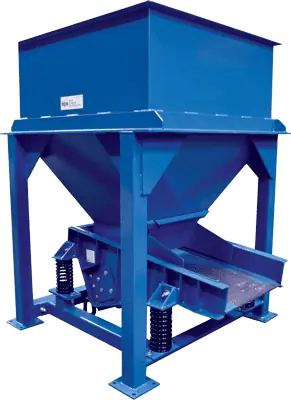 Pneumatic AFL Air Feeder with integrated hopper for controlled material discharge in bulk handling applications