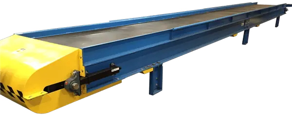 Belt Conveyor units operating in parallel for high-volume material handling and process efficiency