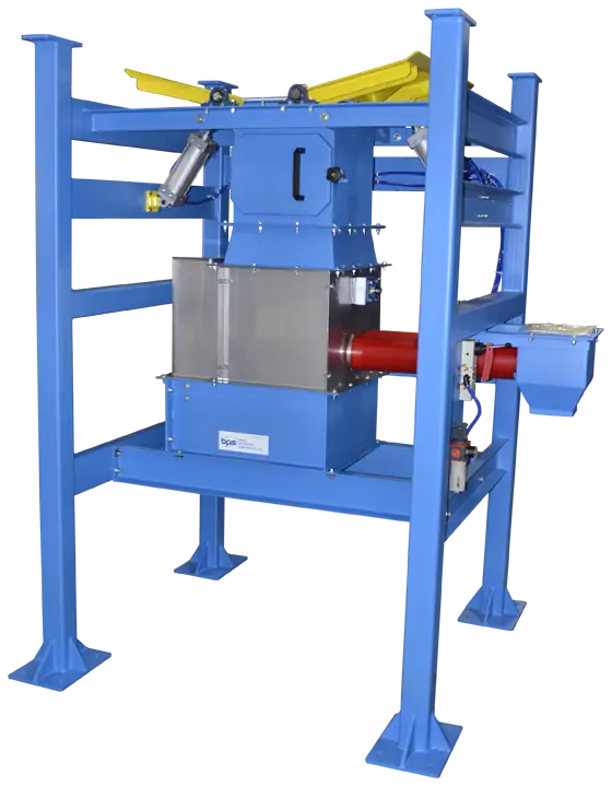 Twin Screw Vibratory Feeder featuring sanitary stainless-steel construction for food-grade or pharmaceutical processing environments