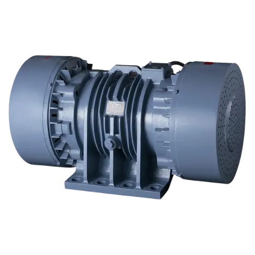 Industrial Vibrating Motor KEE-20-8 compact model designed for light-duty vibration applications with 8-pole efficiency