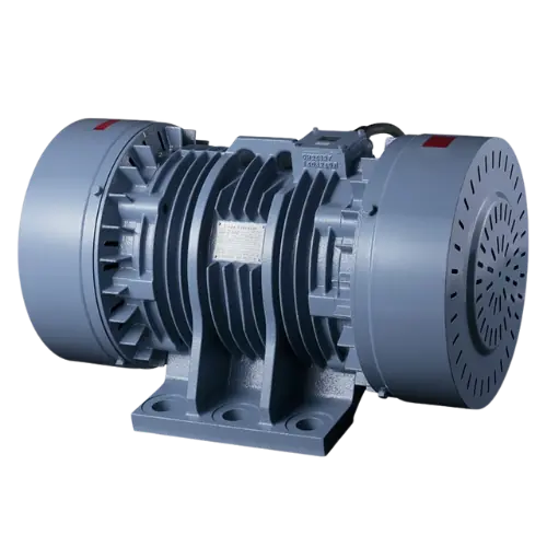 KEE-60-6 6-Pole Industrial Vibrating Motor with heavy-duty cast housing for material handling applications