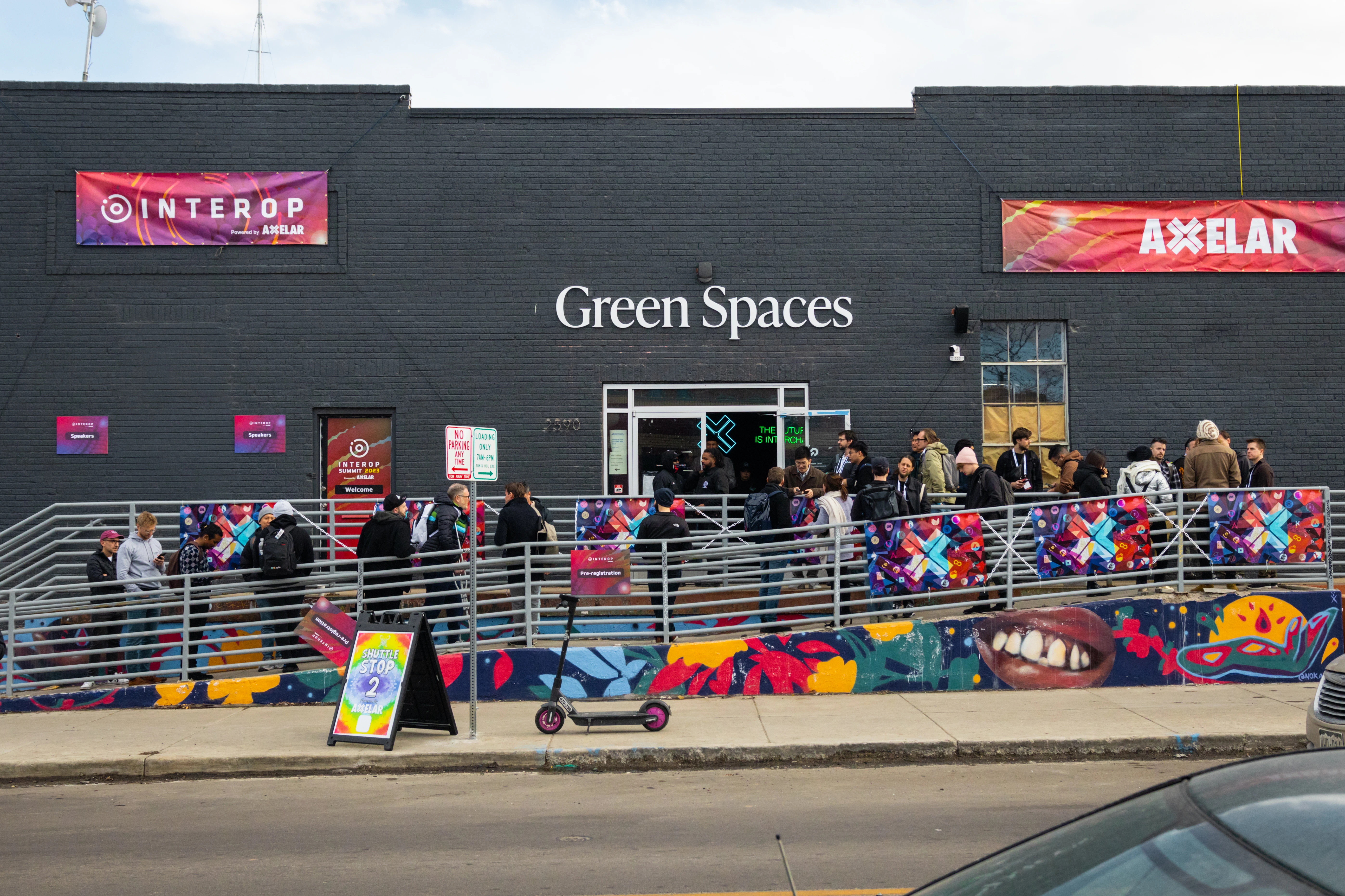 Green Spaces coworking brand and website project cover