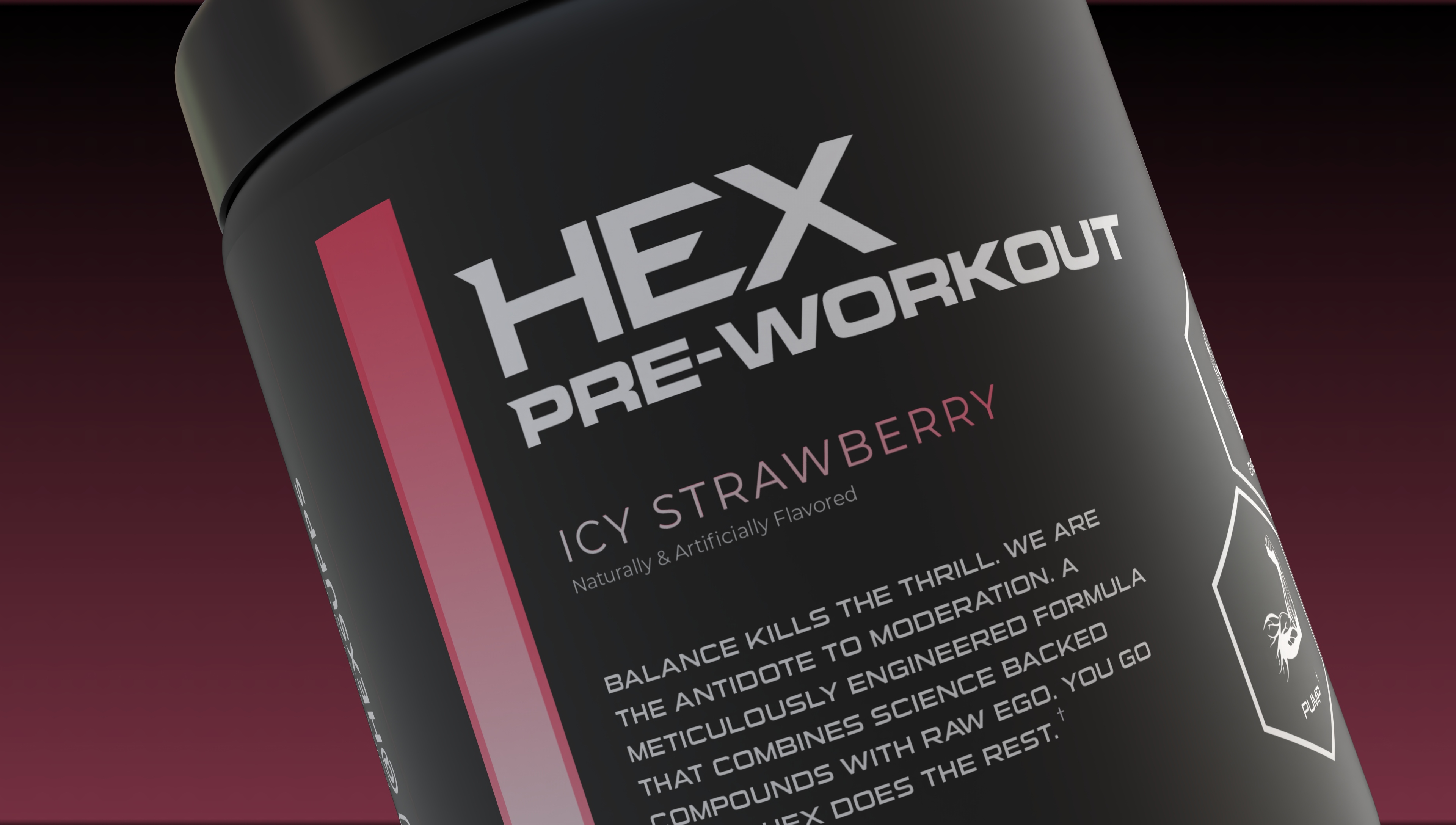 Hex Supps packaging detail photo 1