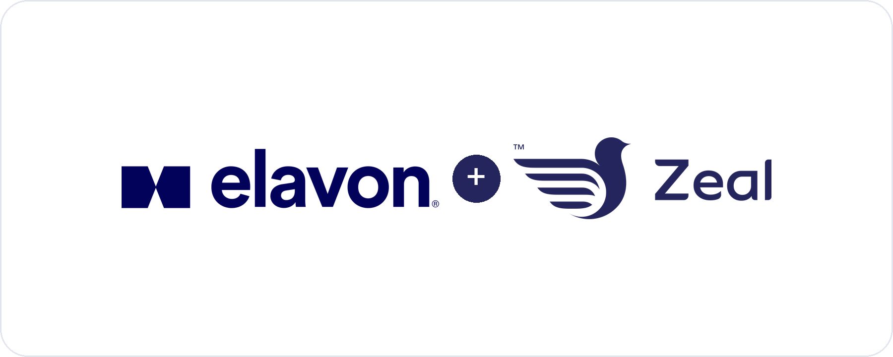 Zeal loyalty runs alongside the Elavon payment app on the card machine