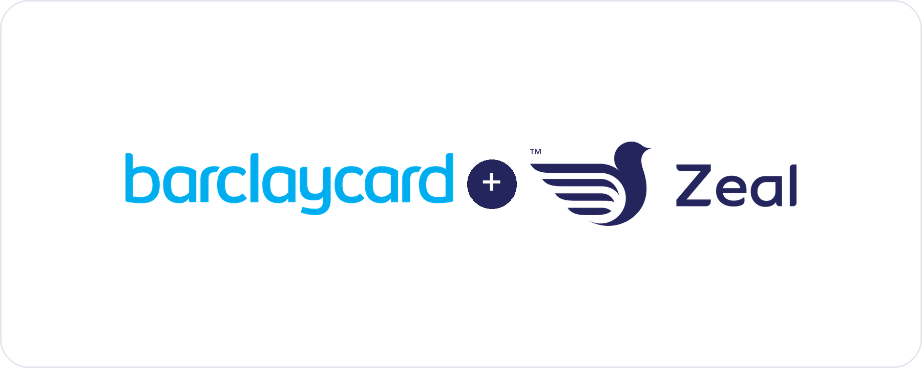 Zeal loyalty runs alongside the Barclaycard payment app on the card machine