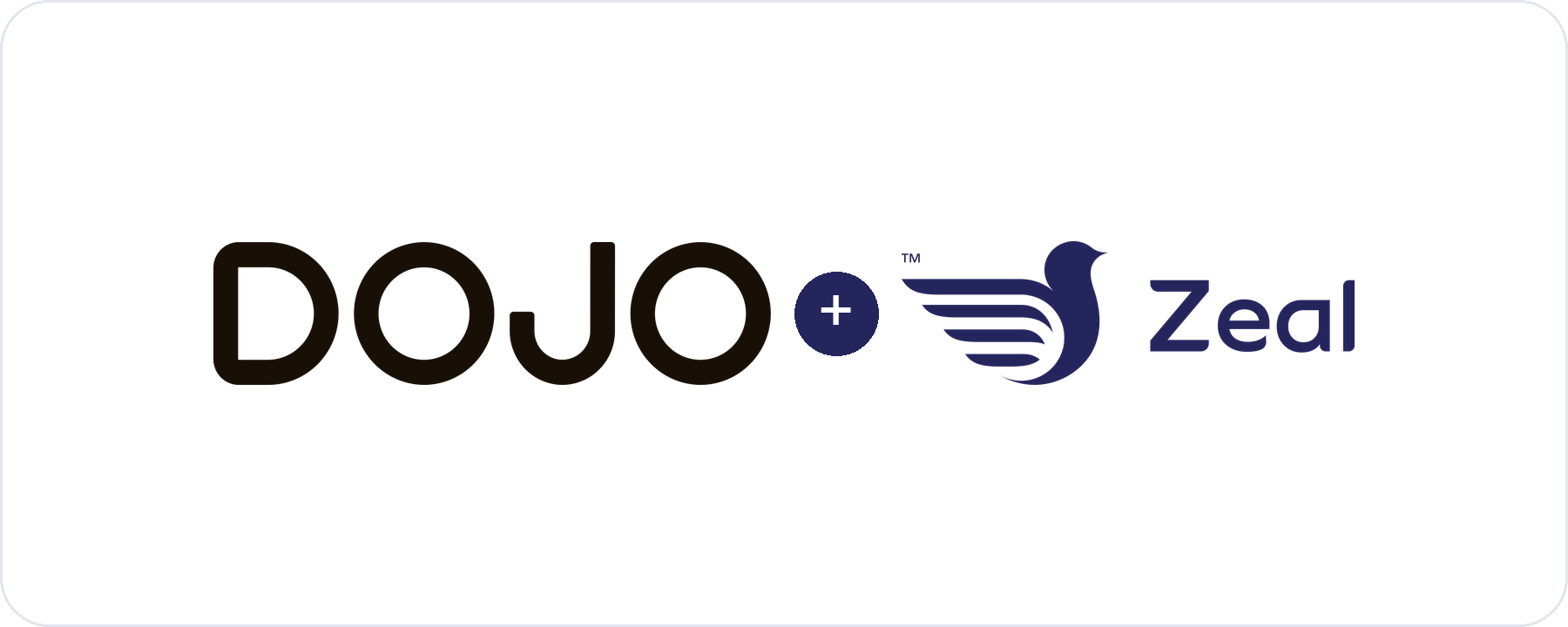 Zeal loyalty runs alongside the Dojo payment app on the card machine