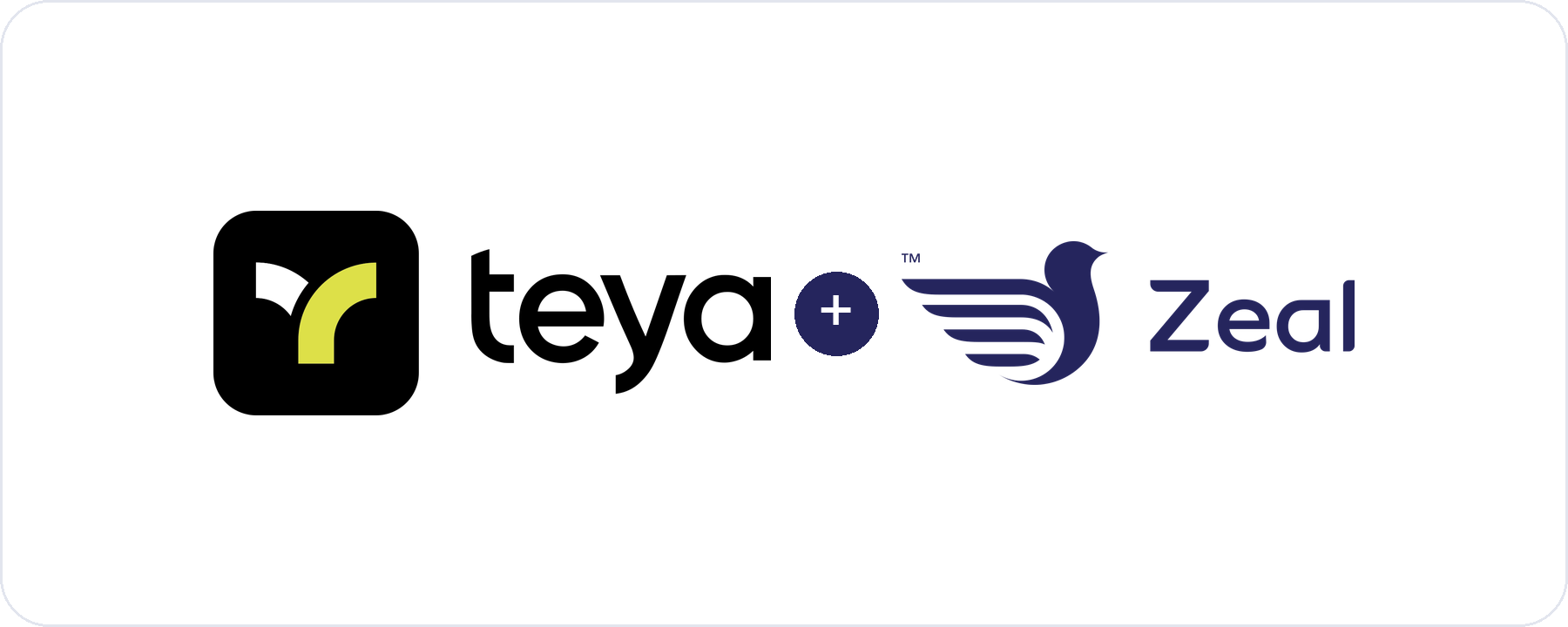 Zeal loyalty runs alongside the Teya payment app on the card machine