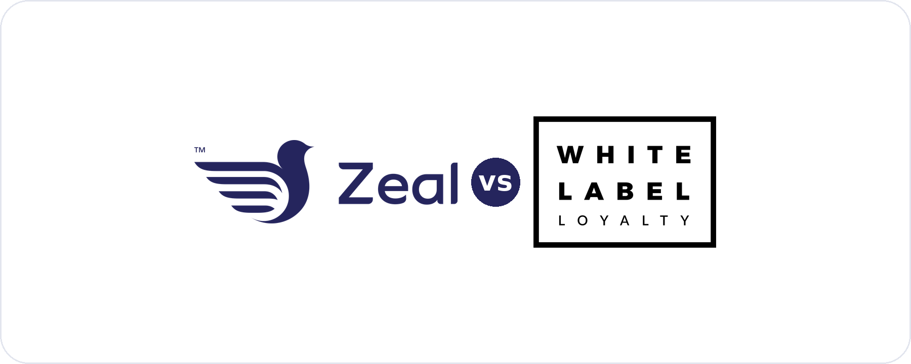 Zeal vs White Label Loyalty: loyalty on the card machine compared