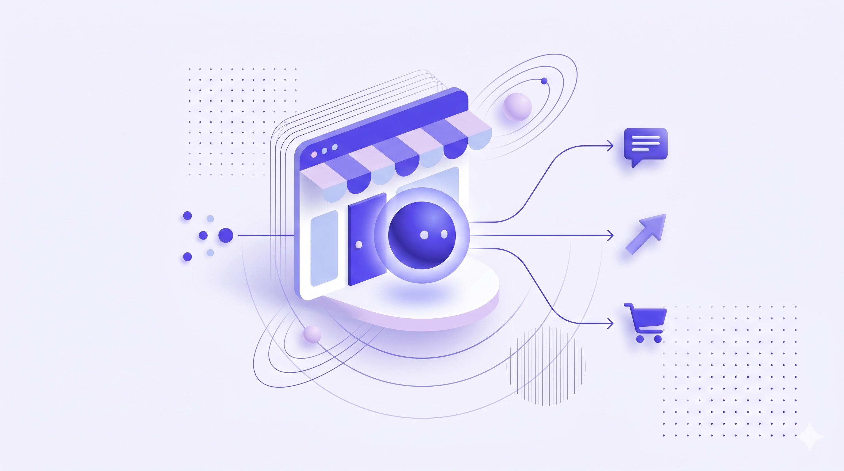 An AI SDR agent qualifying and converting an inbound website visitor for a B2B SaaS company.
