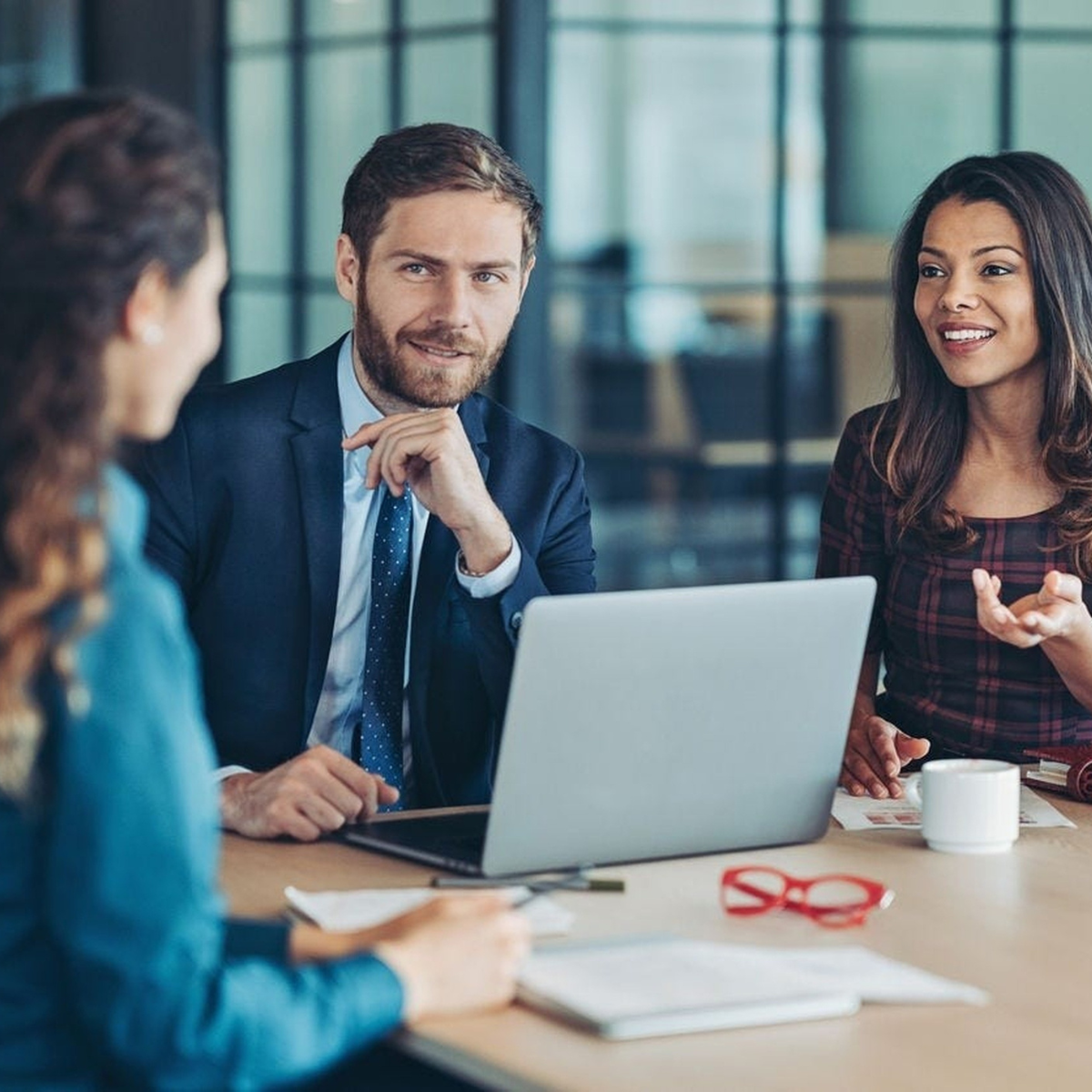 Personnes en entretien