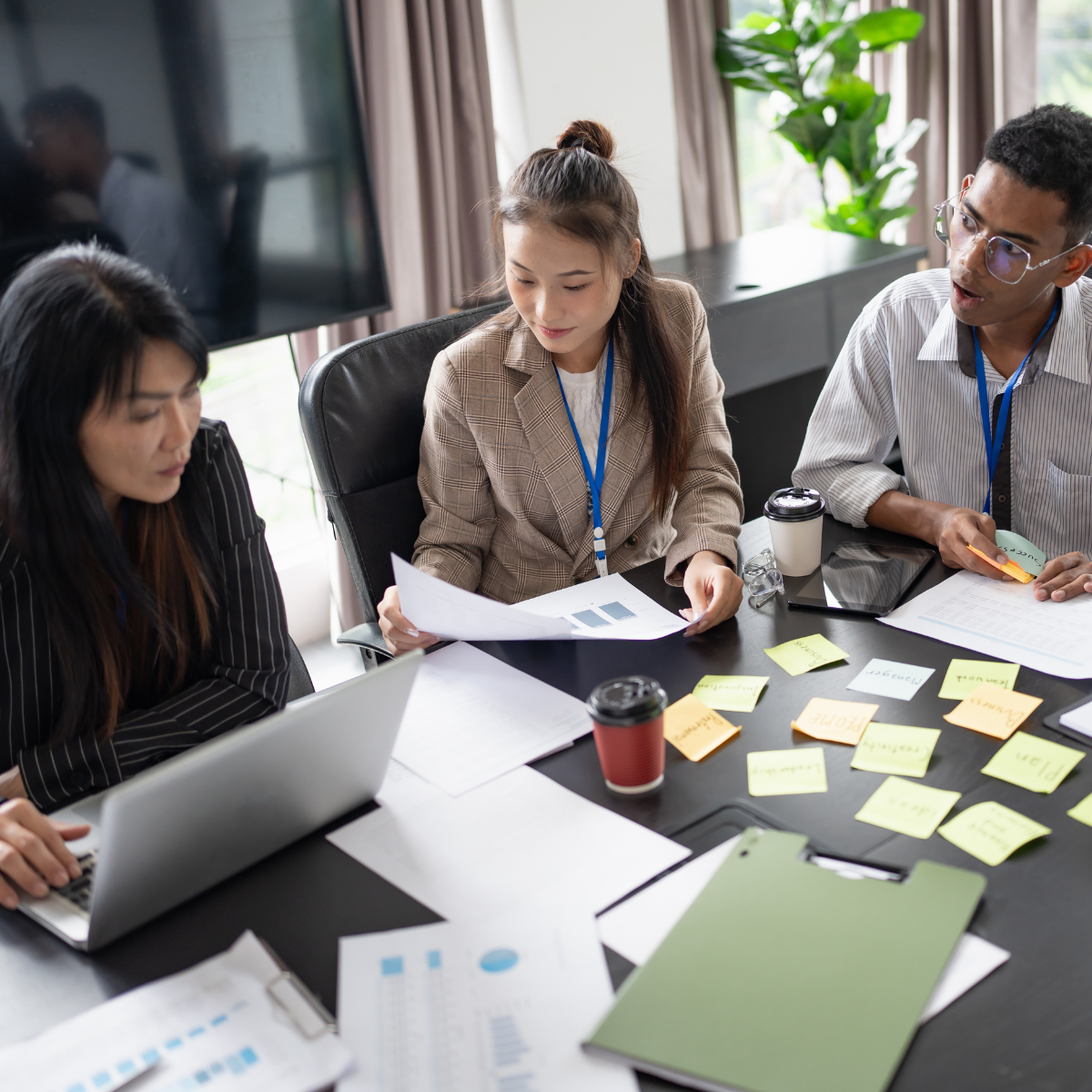 Manager de transition en réunion