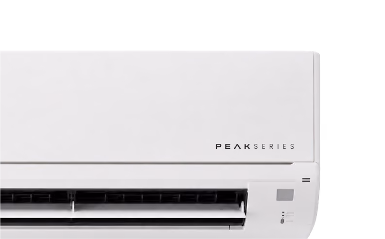 Front Profile Peak Ductless Mini-Split Website Webpage