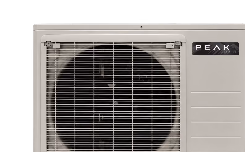 Condenser Front Peak Ductless Mini-Split Website Webpage