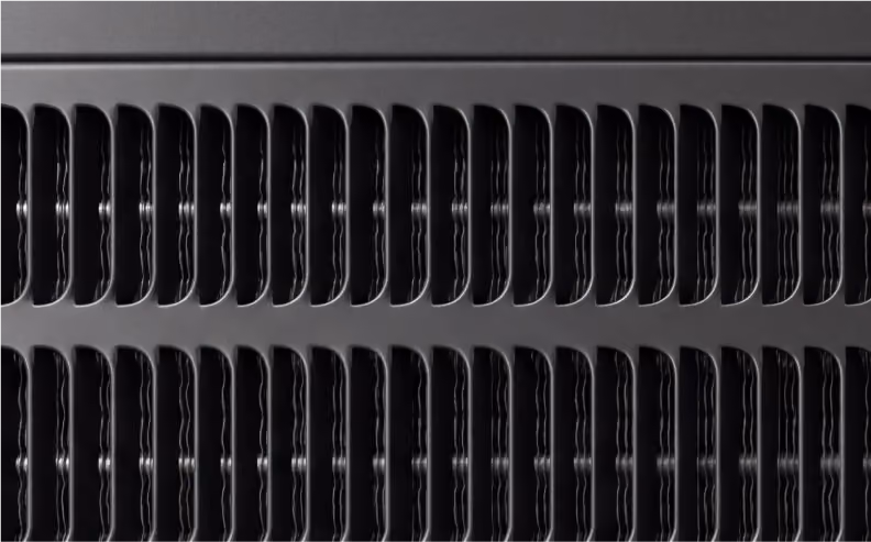 Grille Close Up Detail Central AC Heat Pump Website Webpage