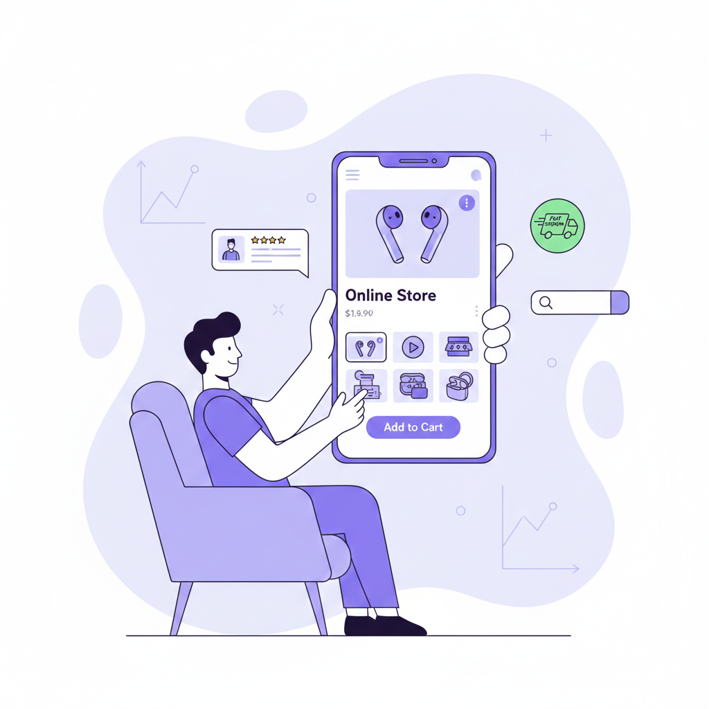  Product page featuring a short demo video to help shoppers decide.