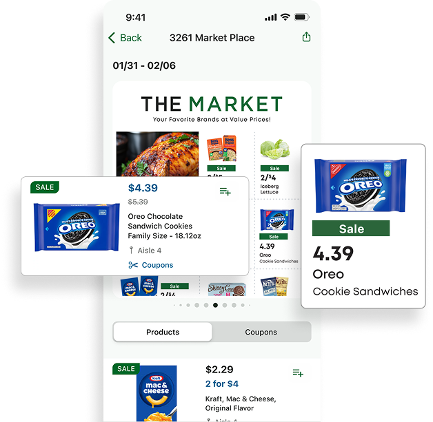 SmartCircular™ app version with offers.